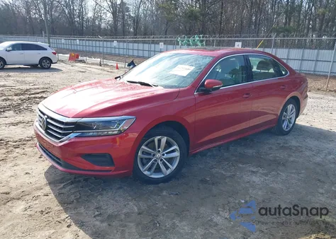 2020 Volkswagen Passat 2.0T Se z USA, uszkodzony, nr VIN 1VWWA7A3XLC011516